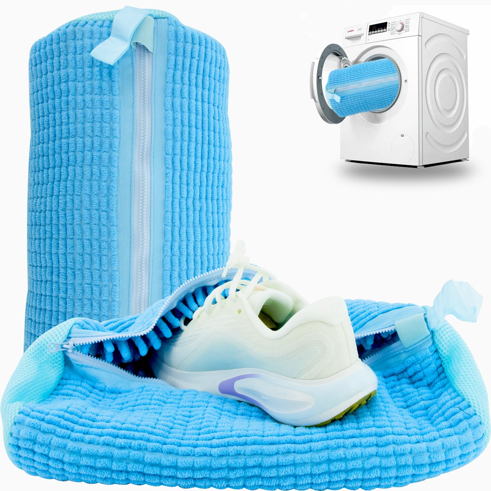 Sneakers Care - 1/2/3 STUKS Herbruikbare schoenenreinigingszakken 360 °