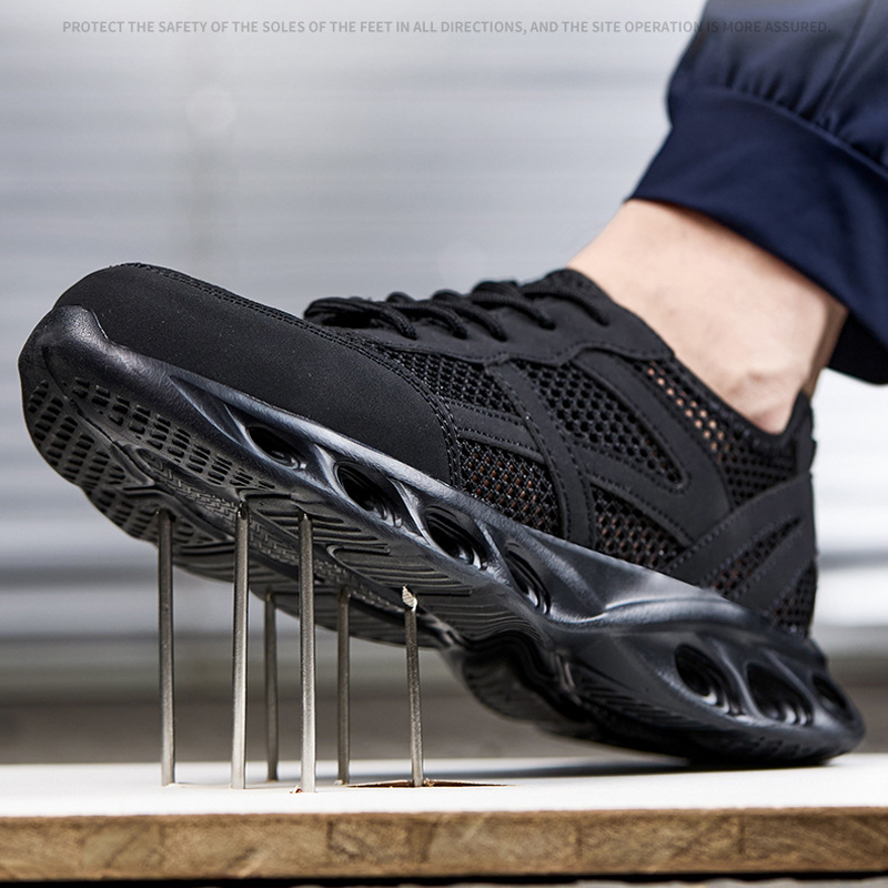 Ademende veiligheidsschoenen v - Sneakers Care recensie en prijs