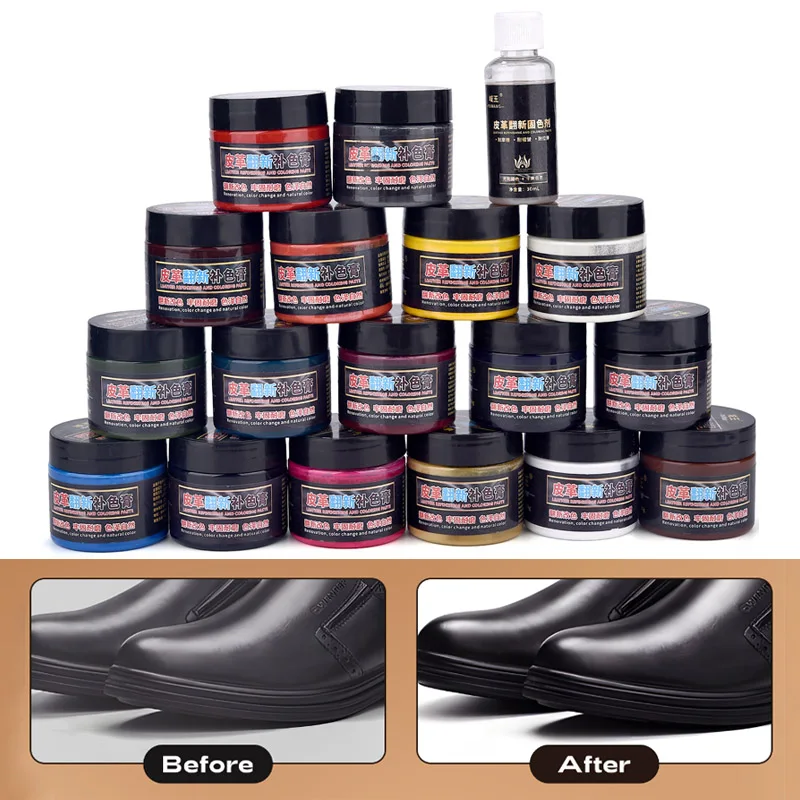 50g Leer Reparatie Verf Pigmen - Sneakers Care recensie en prijs