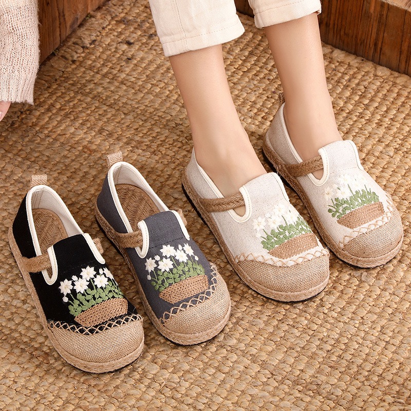 Veowalk Bloemen Geborduurde Vr - Sneaker Vegan recensie en prijs